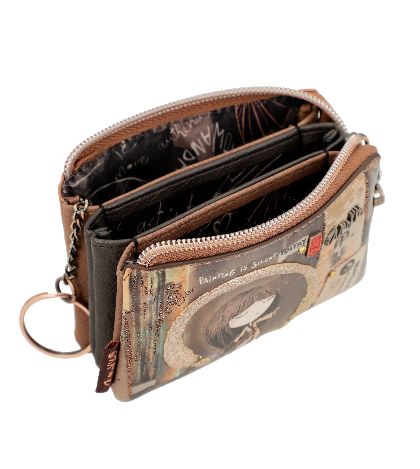 Porte Monnaie Anekke Shoen 37709-010 Marron
