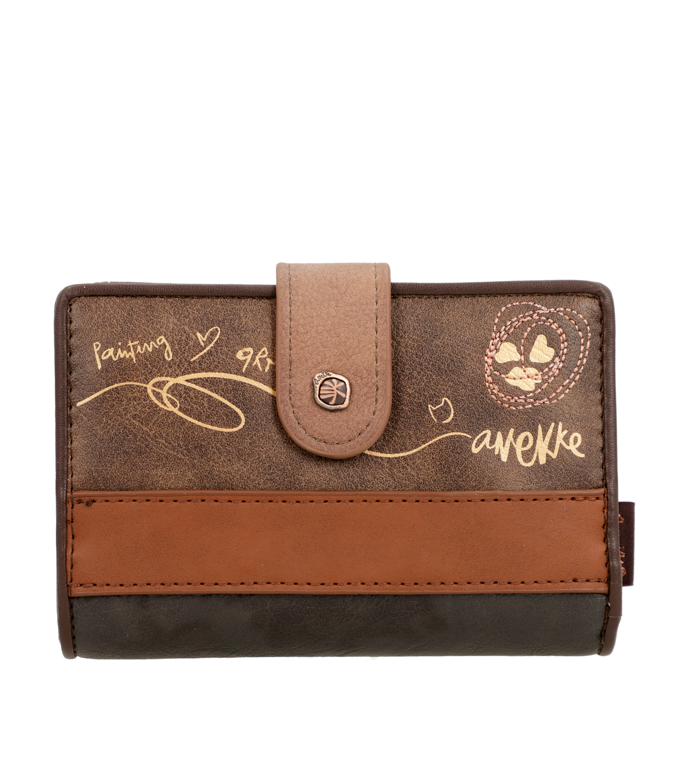 Compagnon / Portefeuille Anekke Shoen 37709-902 Marron