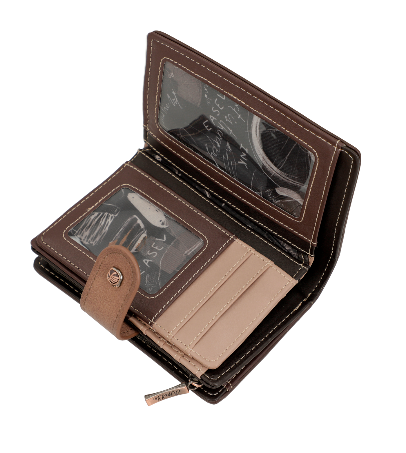 Compagnon / Portefeuille Anekke Shoen 37709-902 Marron