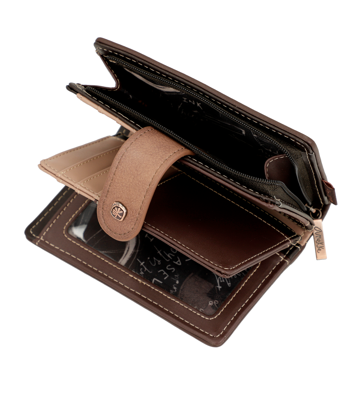 Compagnon / Portefeuille Anekke Shoen 37709-902 Marron
