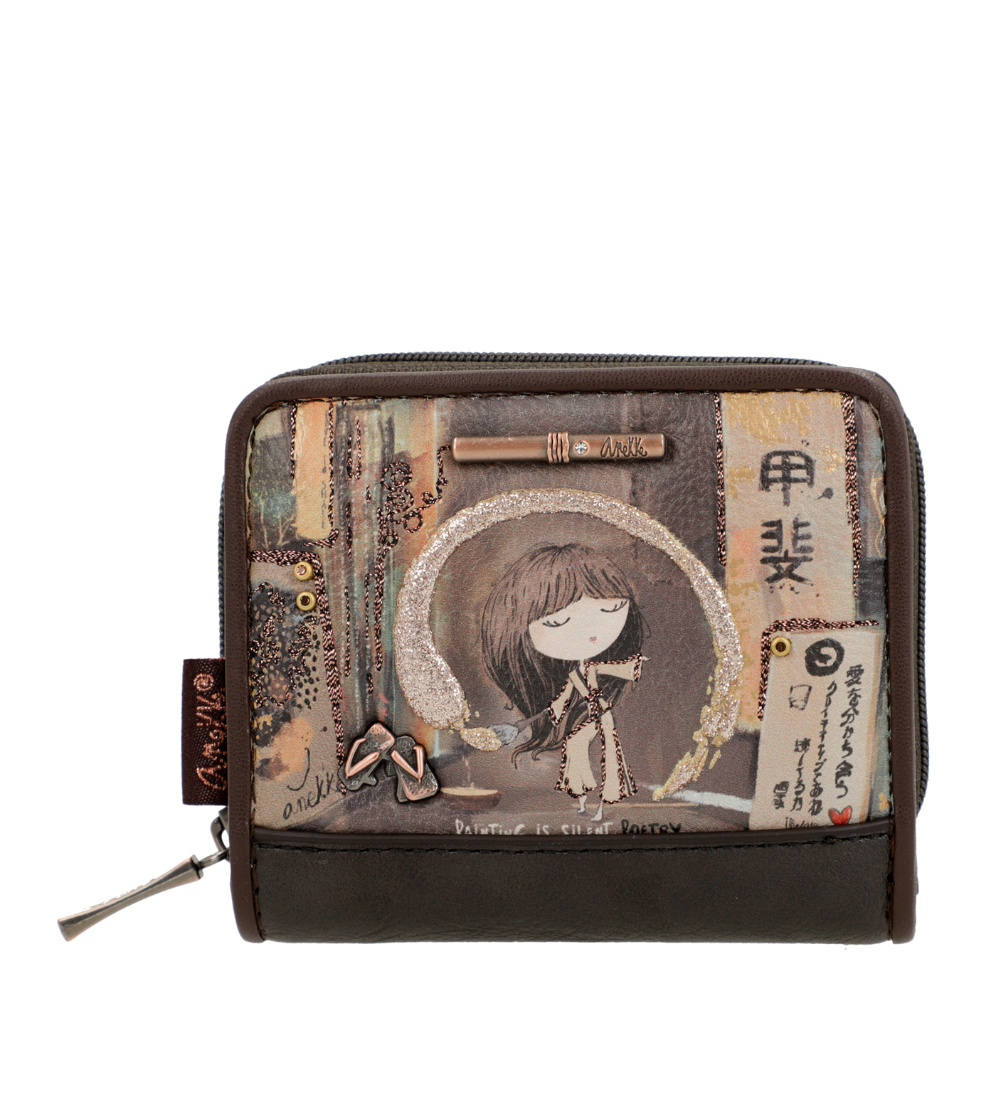 Compagnon / Portefeuille Anekke Shoen 37709-903 Marron