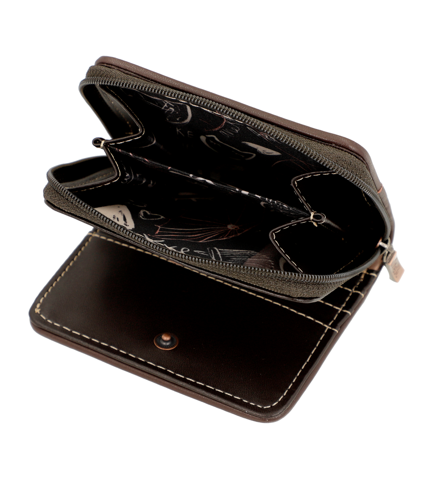 Compagnon / Portefeuille Anekke Shoen 37709-903 Marron