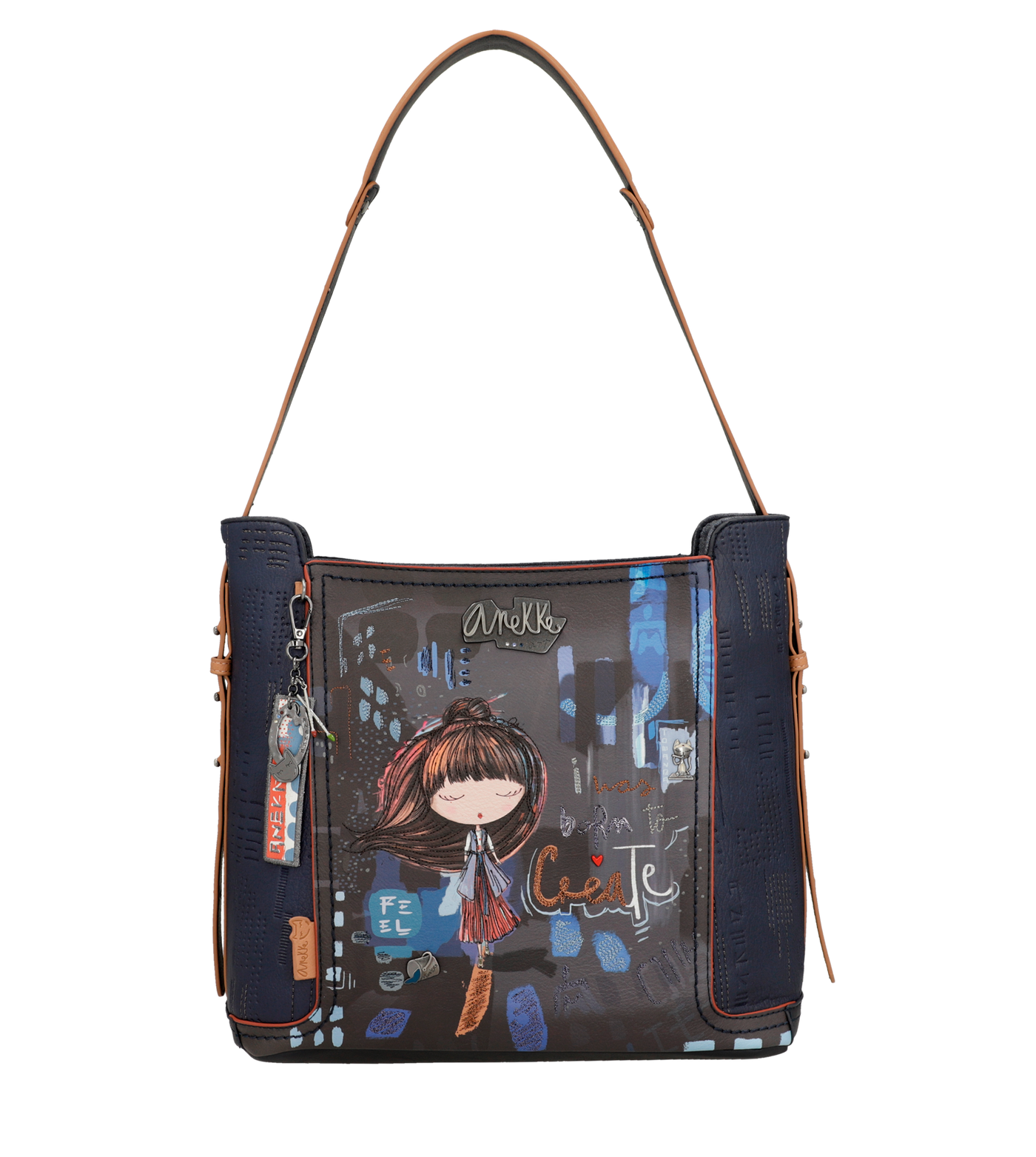 Sac Bandoulière Anekke Contemporary 37802-213 Bleu