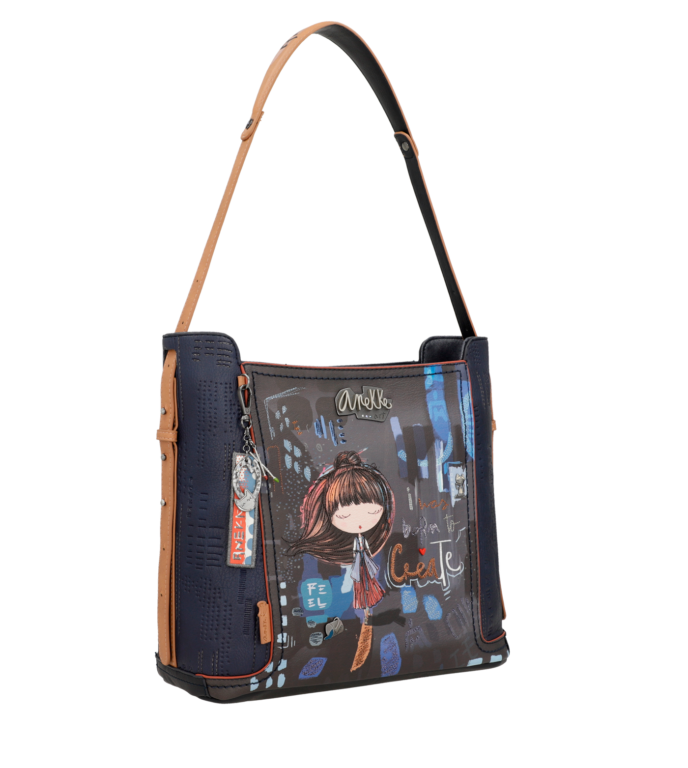 Sac Bandoulière Anekke Contemporary 37802-213 Bleu