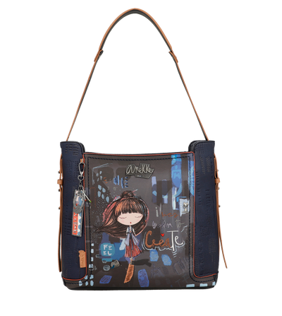 Sac Bandoulière Anekke Contemporary 37802-213 Bleu