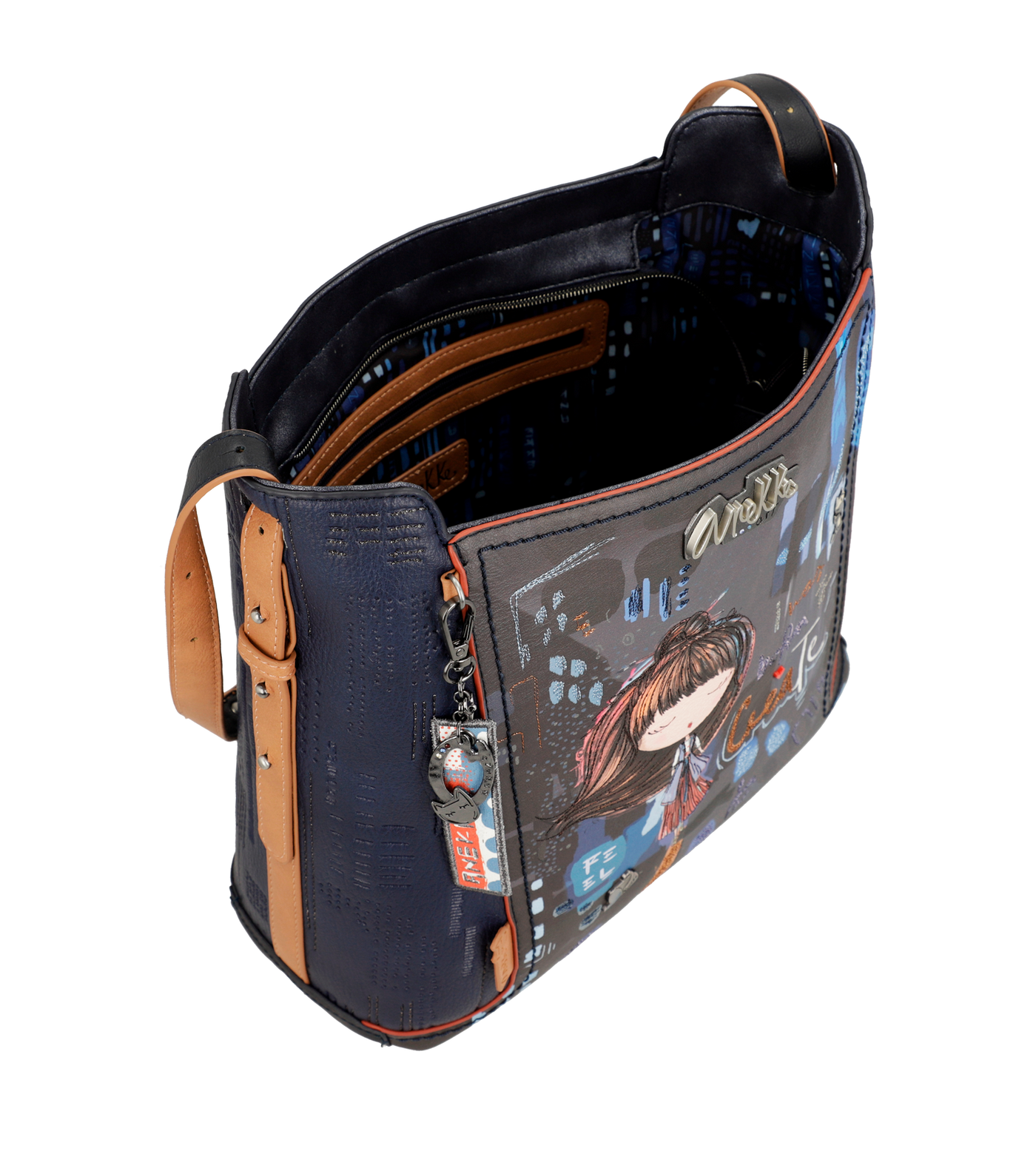 Sac Bandoulière Anekke Contemporary 37802-213 Bleu