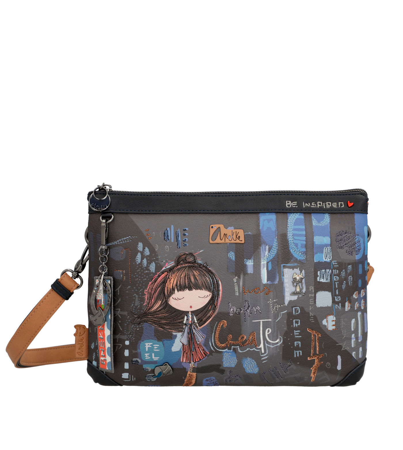 Sac Bandoulière Anekke Contemporary 37803-174 Bleu