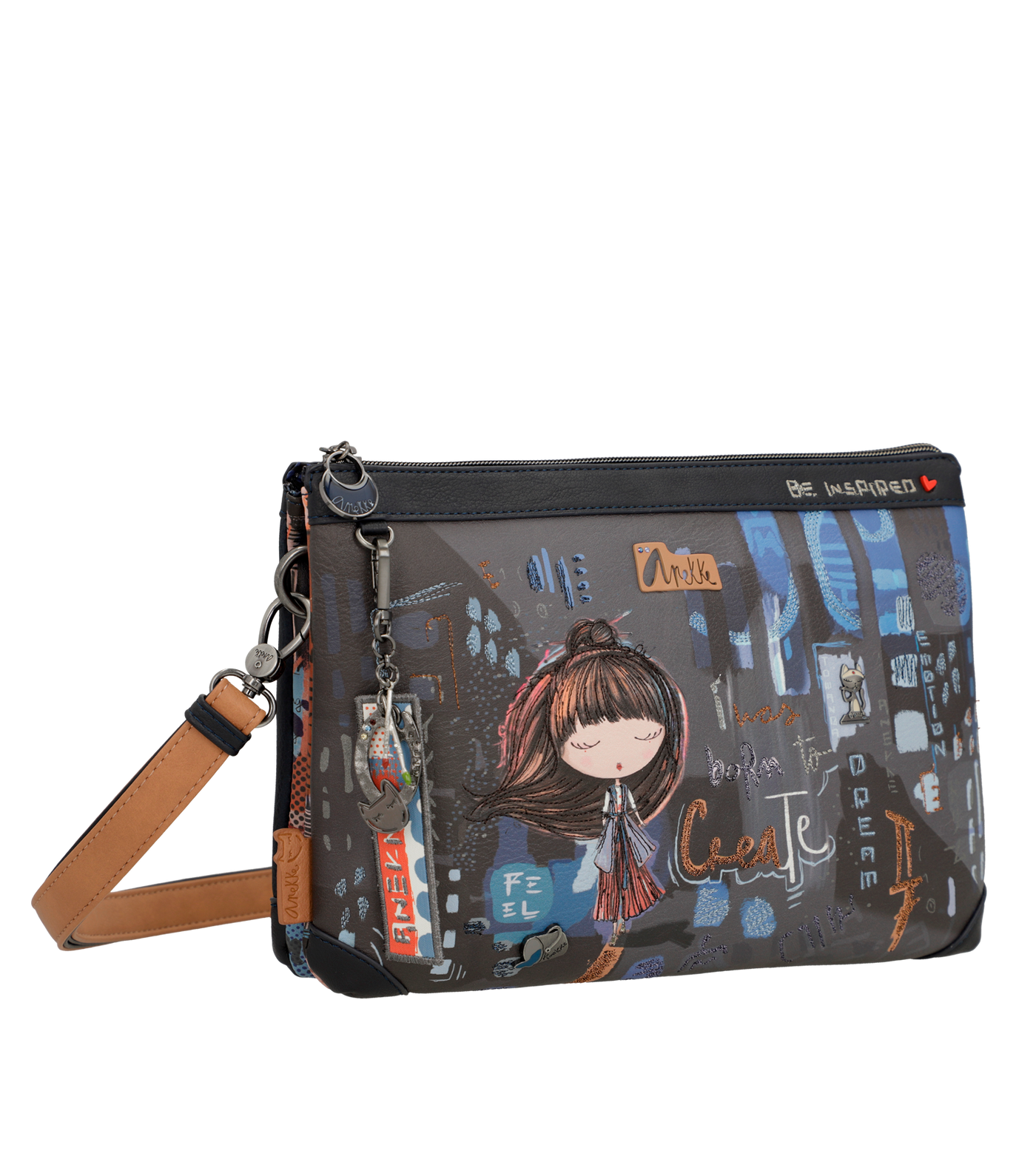 Sac Bandoulière Anekke Contemporary 37803-174 Bleu
