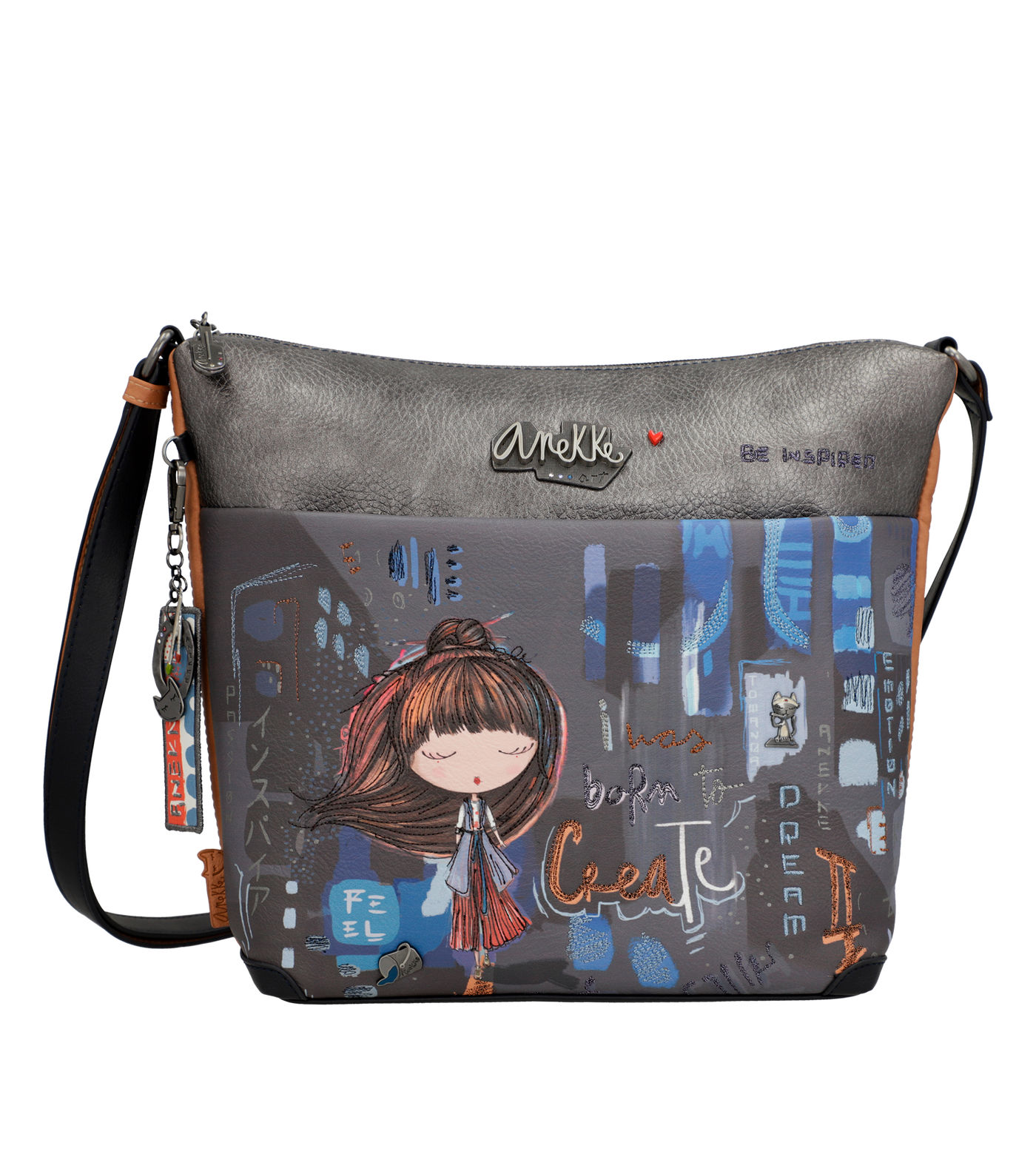 Sac Bandoulière Anekke Contemporary 37803-248 Bleu