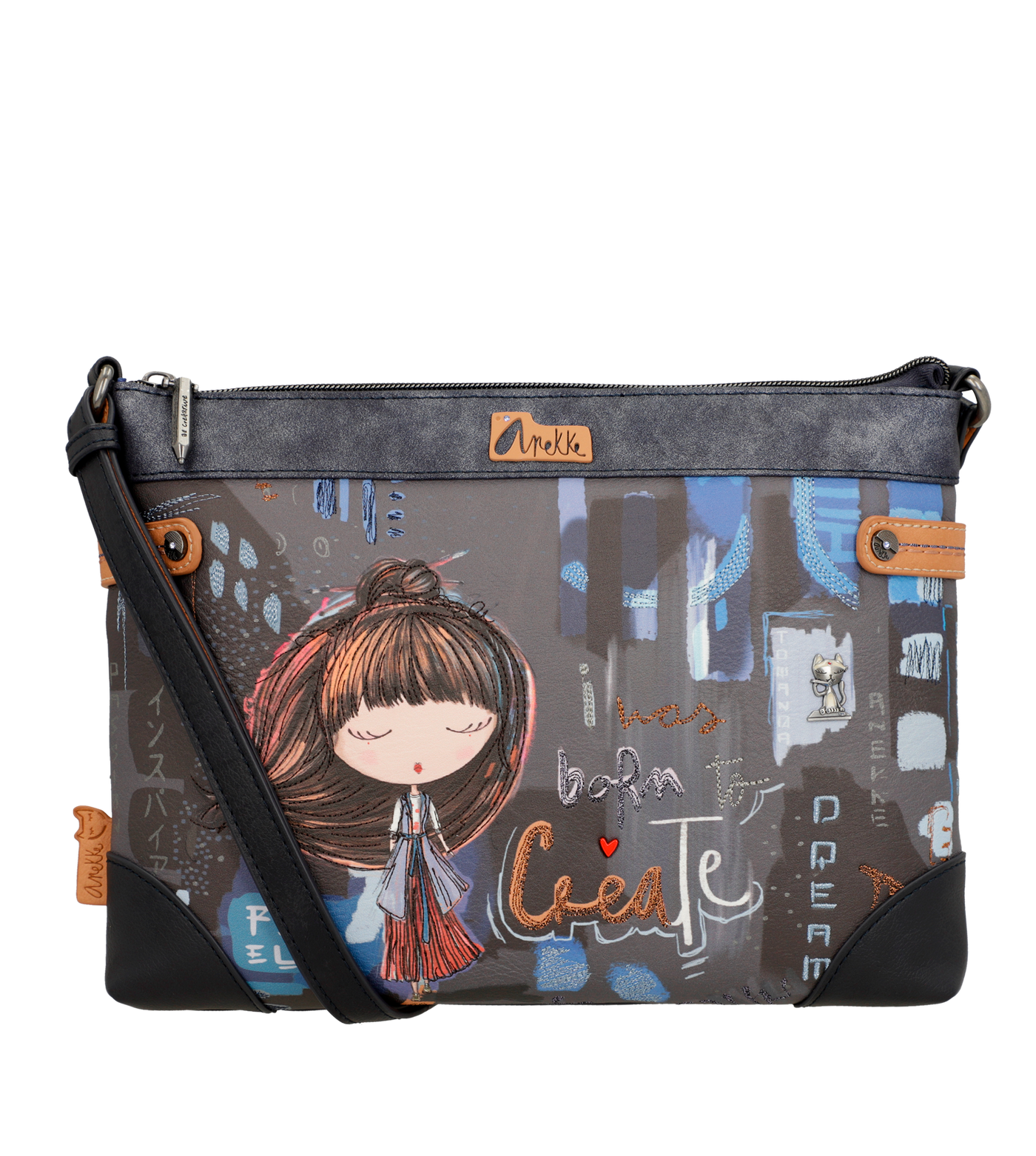 Sac Bandoulière Anekke Contemporary 37803-701 Bleu