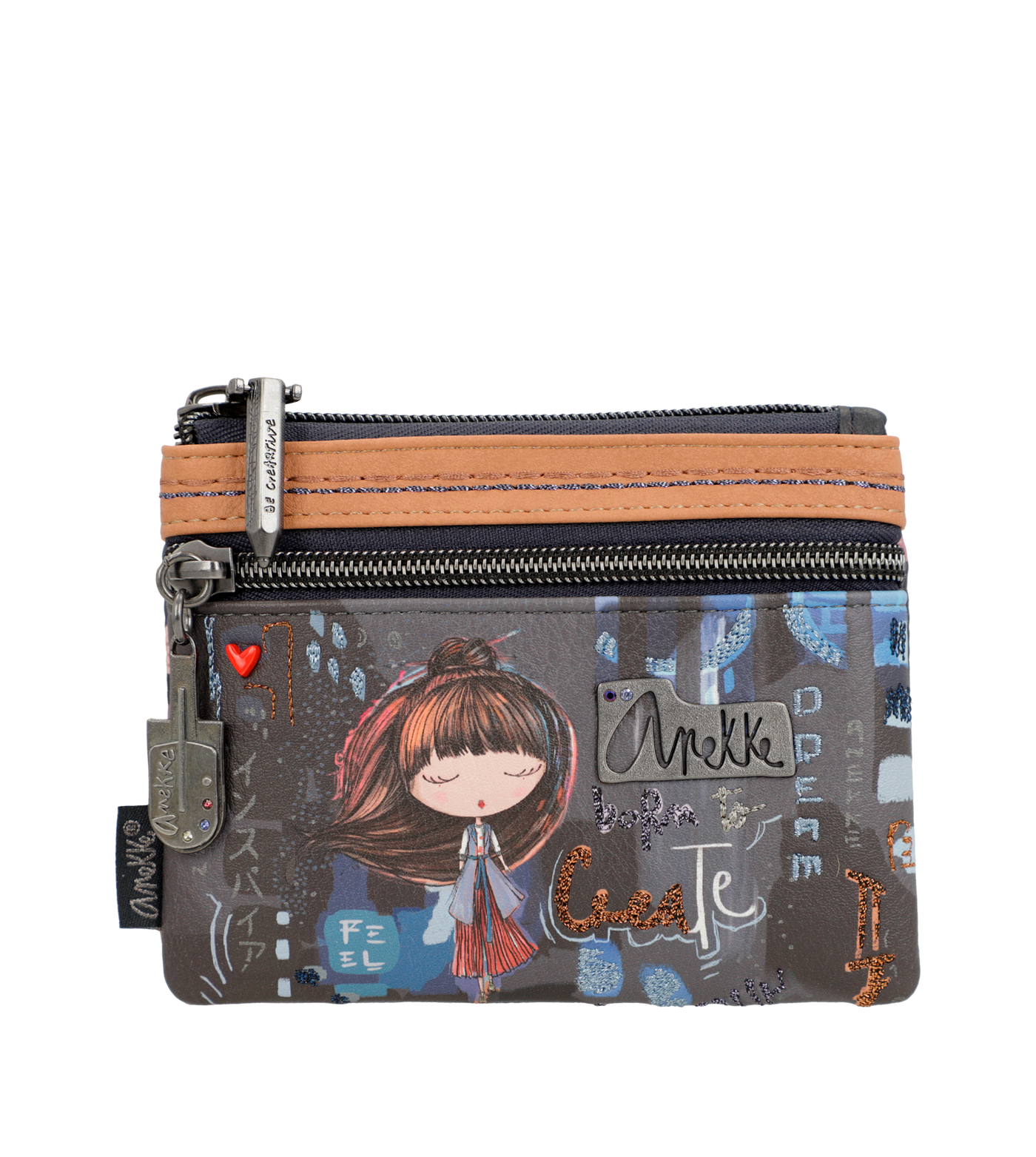 Porte Monnaie Anekke Contemporary 37809-002 Bleu