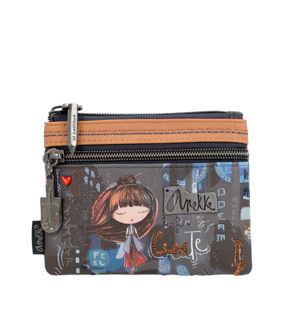Porte Monnaie Anekke Contemporary 37809-002 Bleu