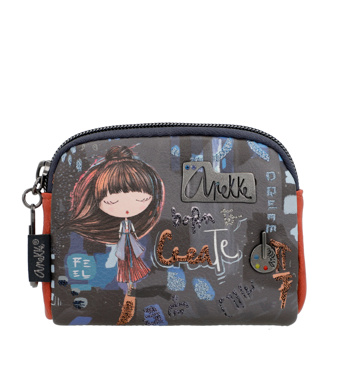 Porte Monnaie Anekke Contemporary 37809-018 Bleu