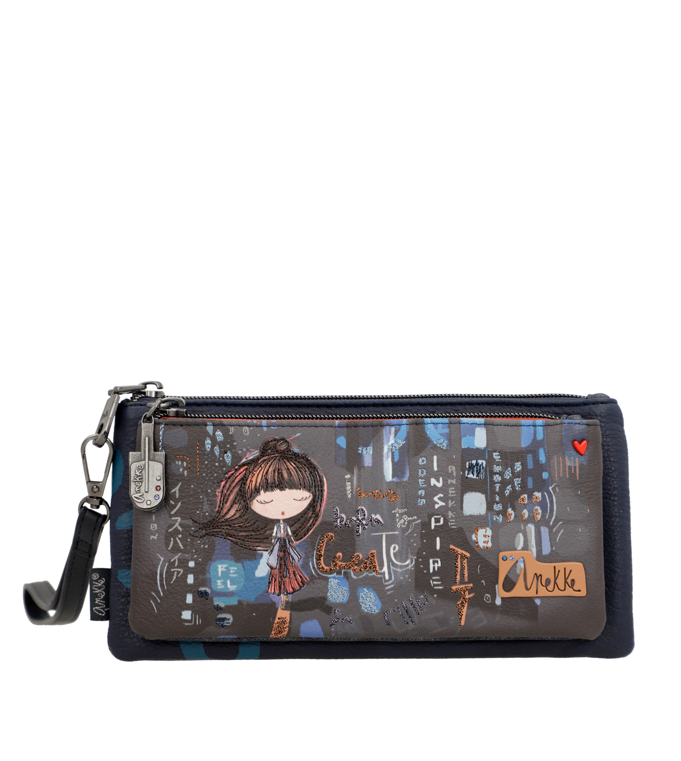 Porte Monnaie Anekke Contemporary 37809-002 Bleu