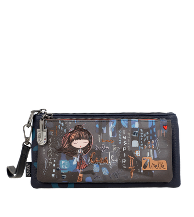 Porte Monnaie Anekke Contemporary 37809-002 Bleu