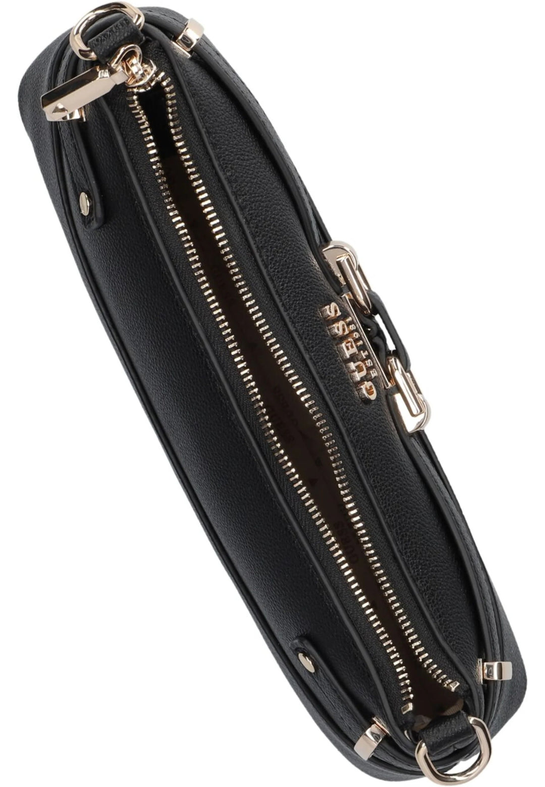 Handtaschen Guess Silvye Beuteltasche Schwarz