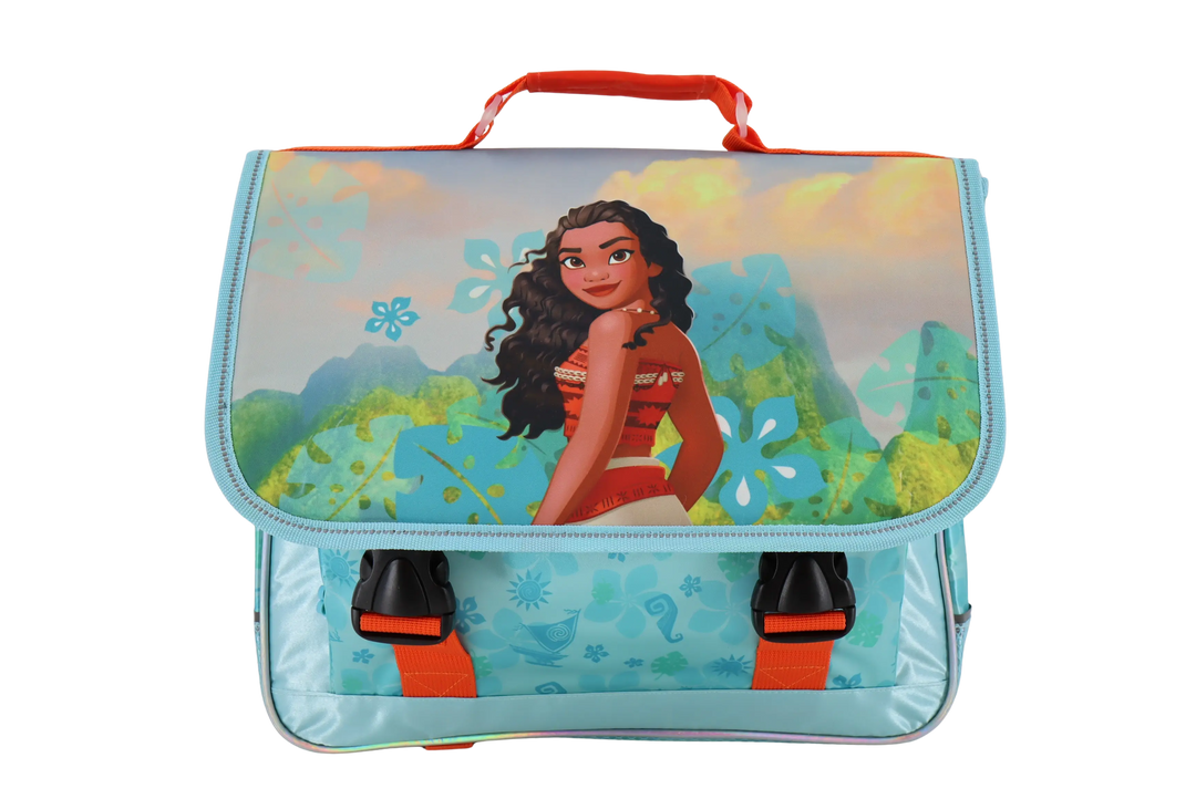 Cartable Bleu ciel/Orange 