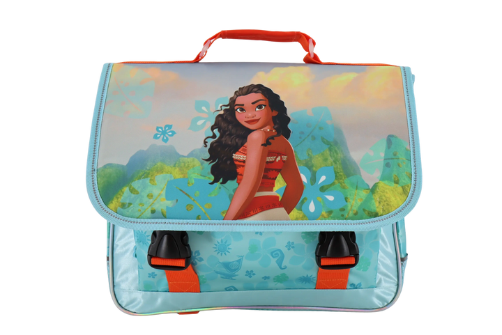 Cartable Bleu ciel/Orange 