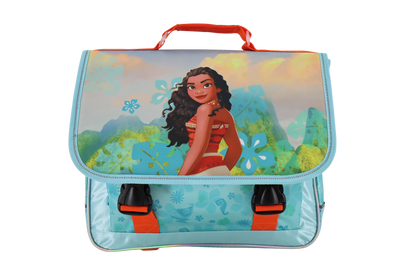 Cartable Bleu ciel/Orange 