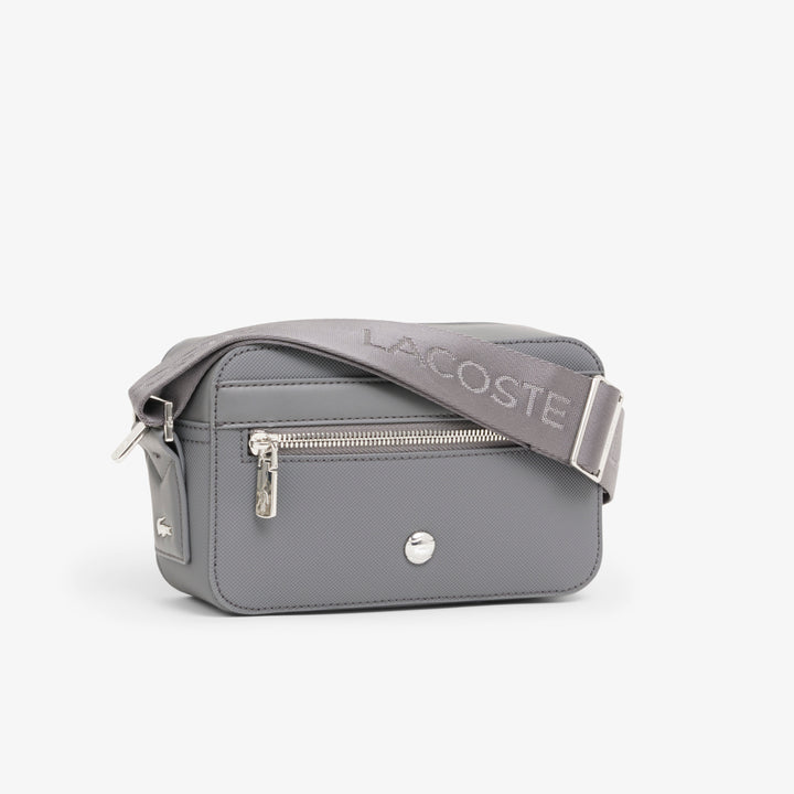 Lacoste Petit sac messenger Homme Langon Petit Piqué NH5273HW Gris