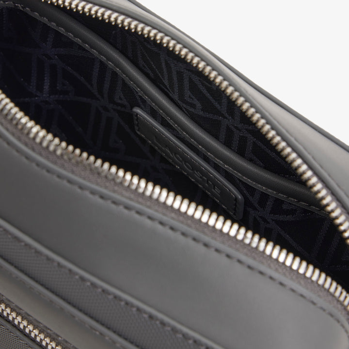 Lacoste Petit sac messenger Homme Langon Petit Piqué NH5273HW Gris