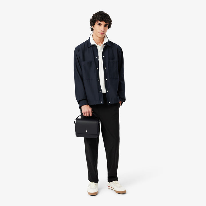 Lacoste Kleine boodschappentas voor heren Langon Kleine Piqué Zwart NH5274HW