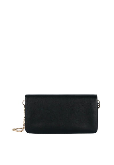 Pochette A rabat avec pression S Mademoiselle Grace 172-32 Noir