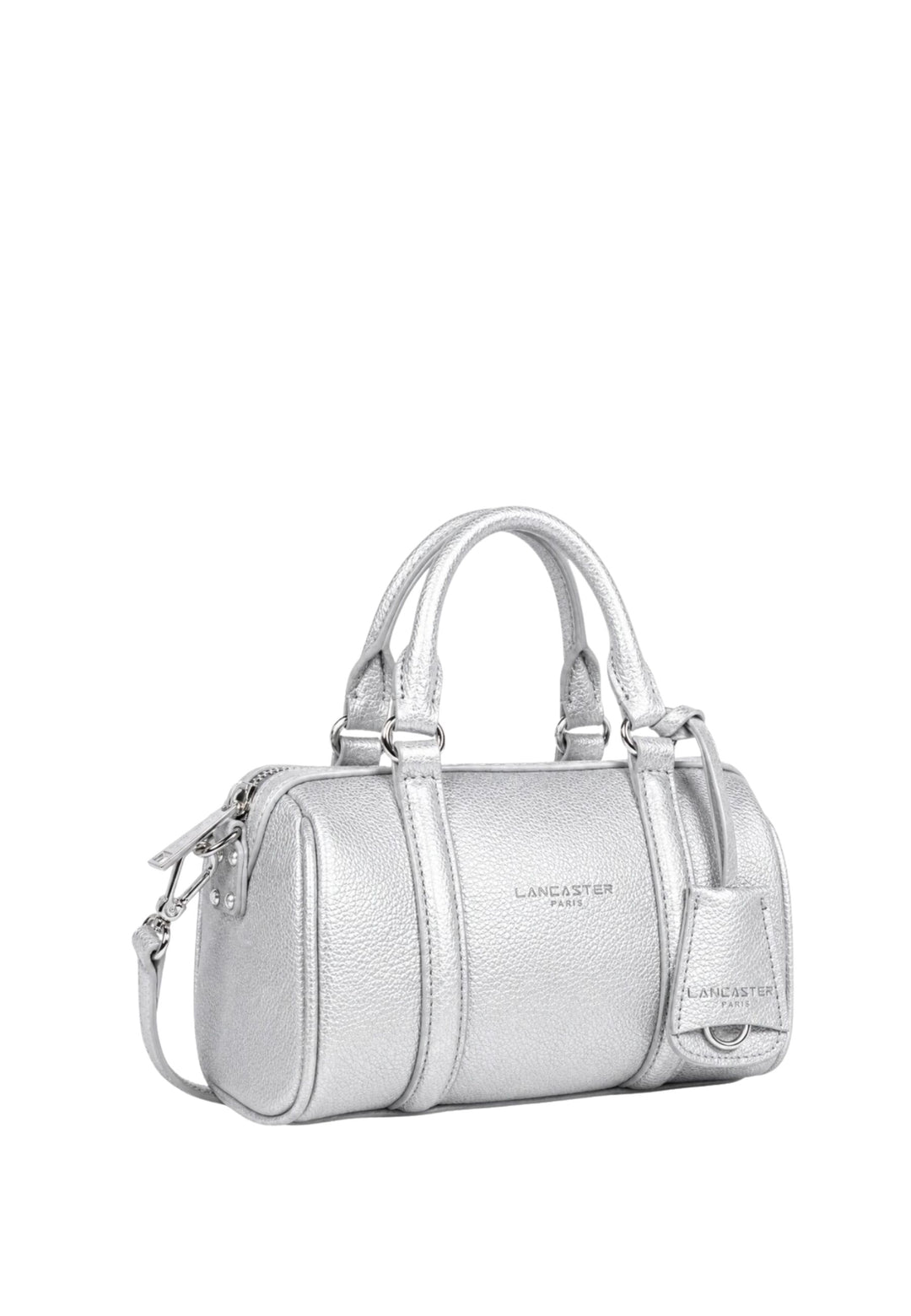 Lancaster Sac polochon Zippé S Milano Ana Argent
