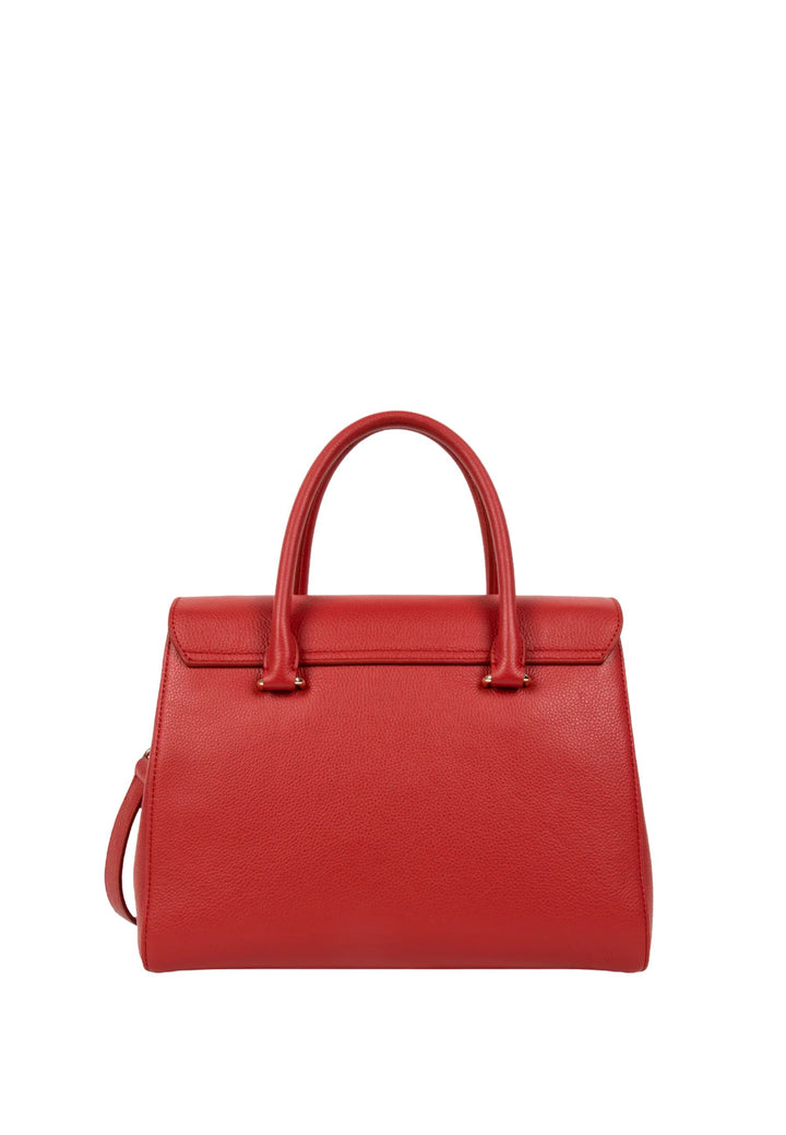 Lancaster Tas met klep Milano Cosmos Leer Rood