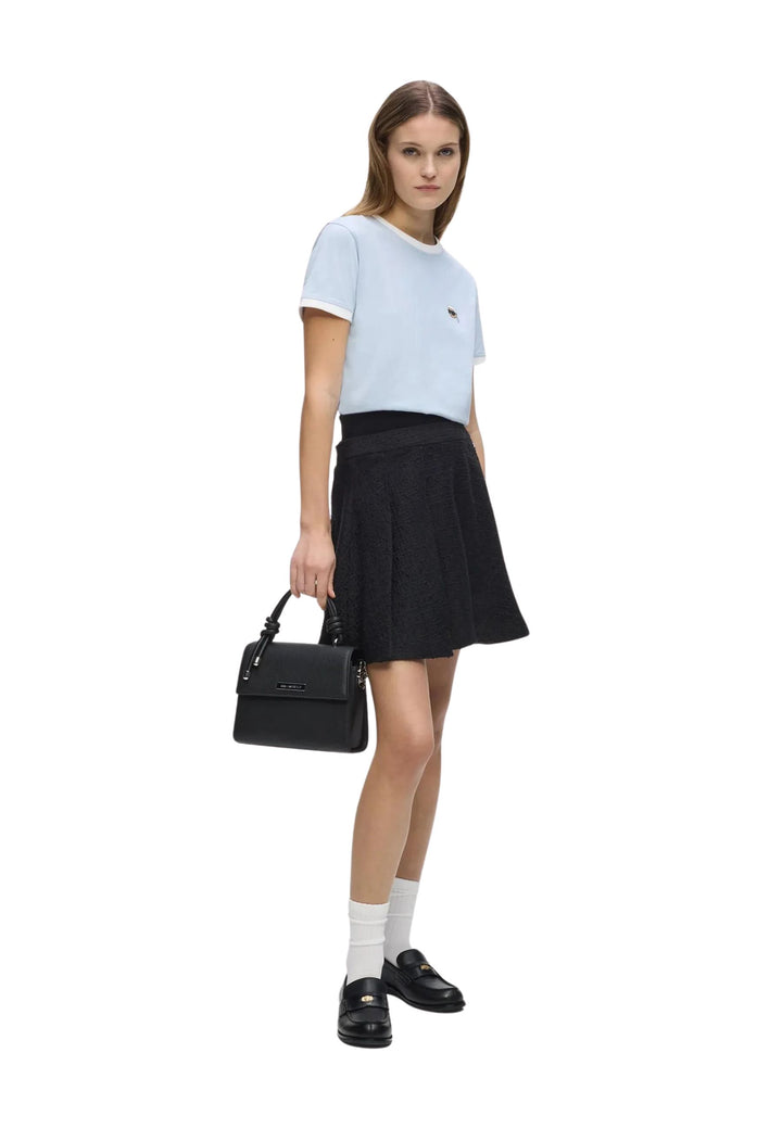 Karl Lagerfeld Sac Bandoulière Ikon Satchel Noir