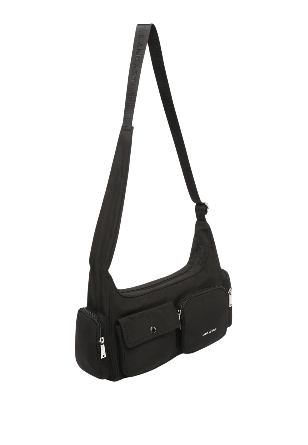 Lancaster Tõmblukuga õlakott Basic Pocket 510-92 Must