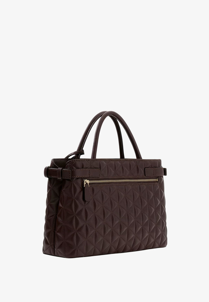 Guess Malas de mão Atabey Hobo Espresso QG988306