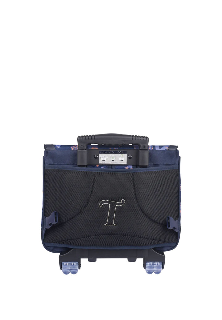 Tann's Cartable trolley Adam bleu 38cm