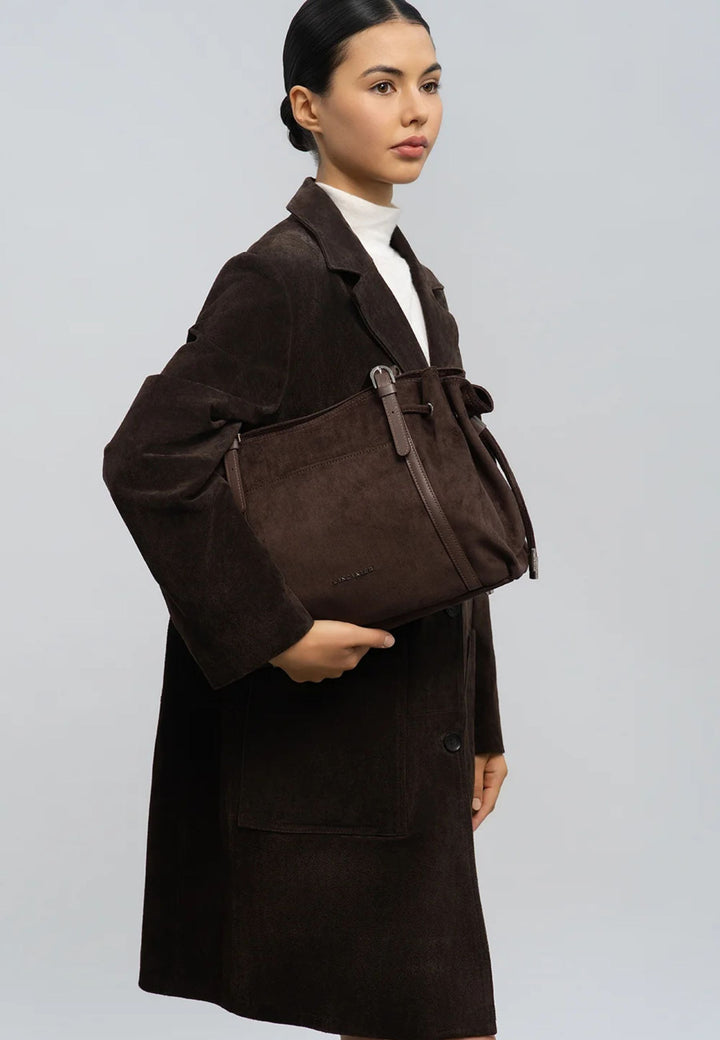 Lancaster Mala Tote L Velvet Emma Castanho