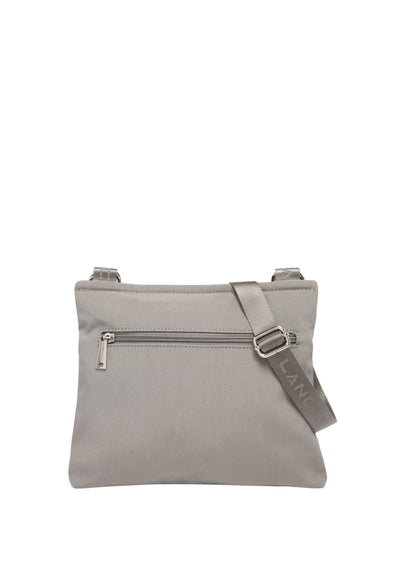 Lancaster Pochette Zippé Basic Pocket 510-90 Galet Fonce