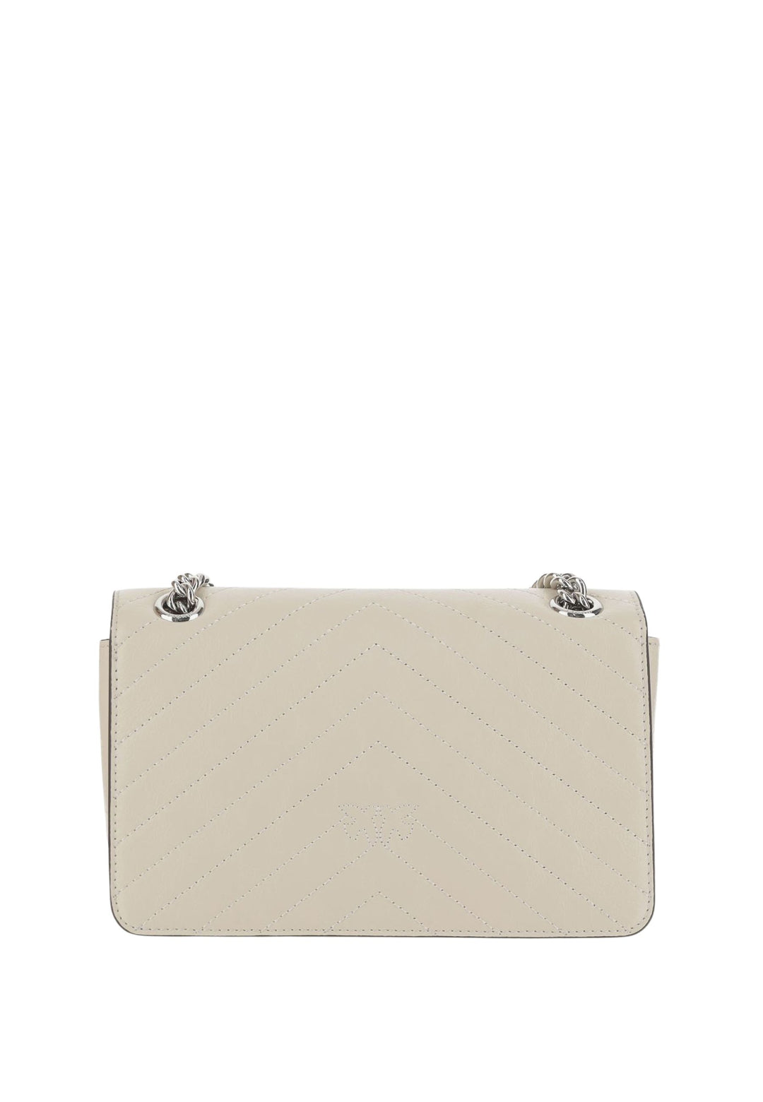 Pinko Borsa a Patta Love One Light Mini Vitello Wr Bianco A2JCZ14E
