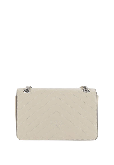 Pinko Taske Rabat Love One Light Mini Vitello Hvid A2JCZ14E