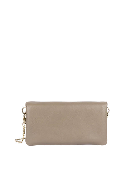 Busta con patta e bottone a pressione S Mademoiselle Grace 172-32 Sabbia Scura