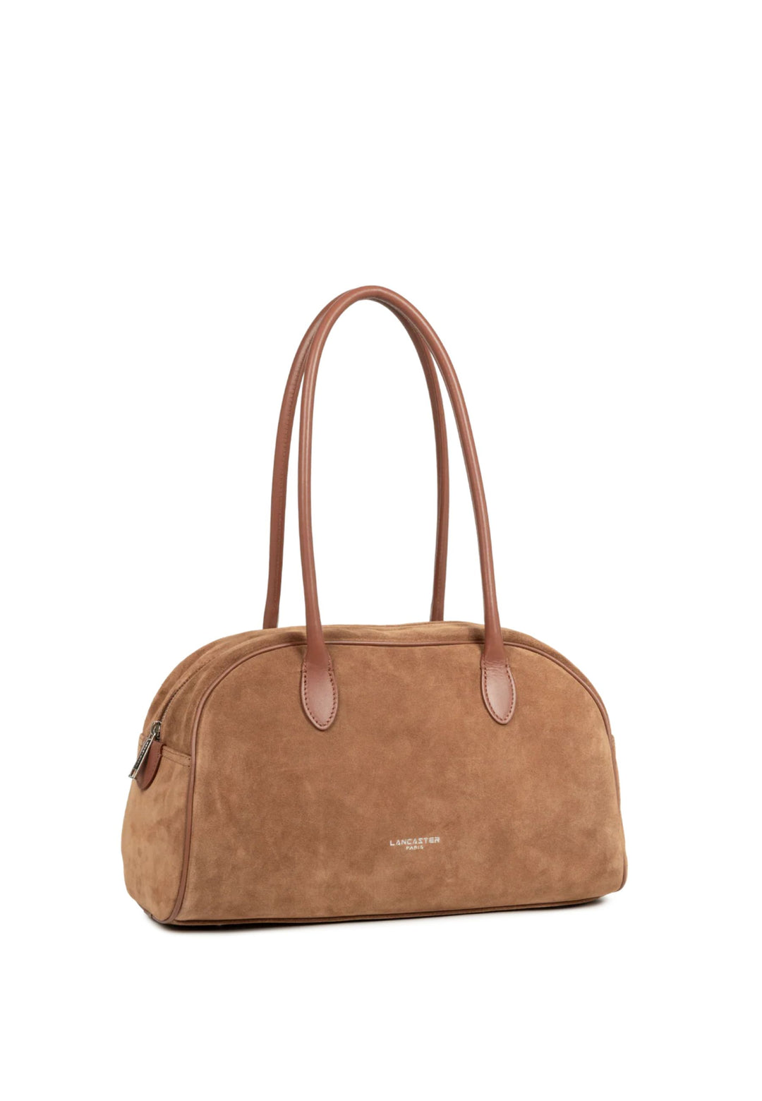 Lancaster Sac cabas épaule Zippé Suède 480-086 Camel
