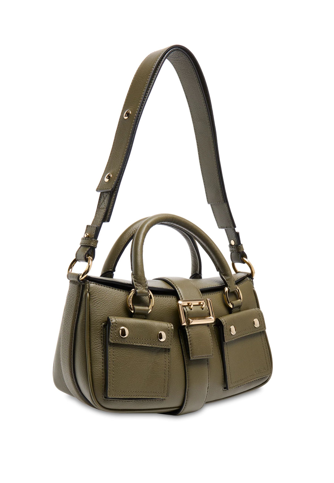 Lancel Mala de mão Multipocket S Couro Caqui