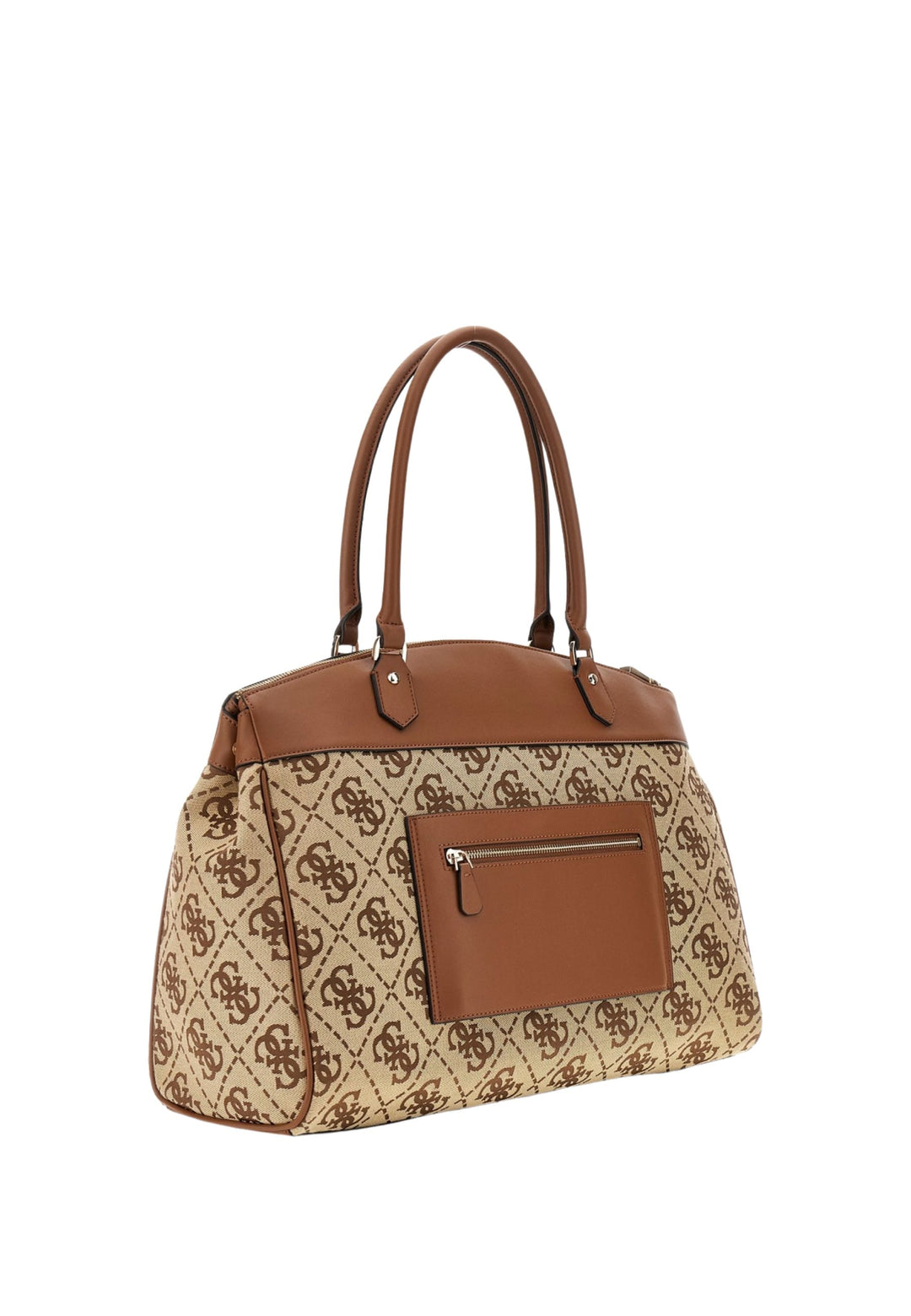 Guess Cabas Audrey Monogramme Cognac Logo
