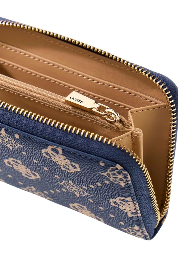 Guess Compagnon / Portemonnee Emelie Logo Slg Med Navy Logo GP992814