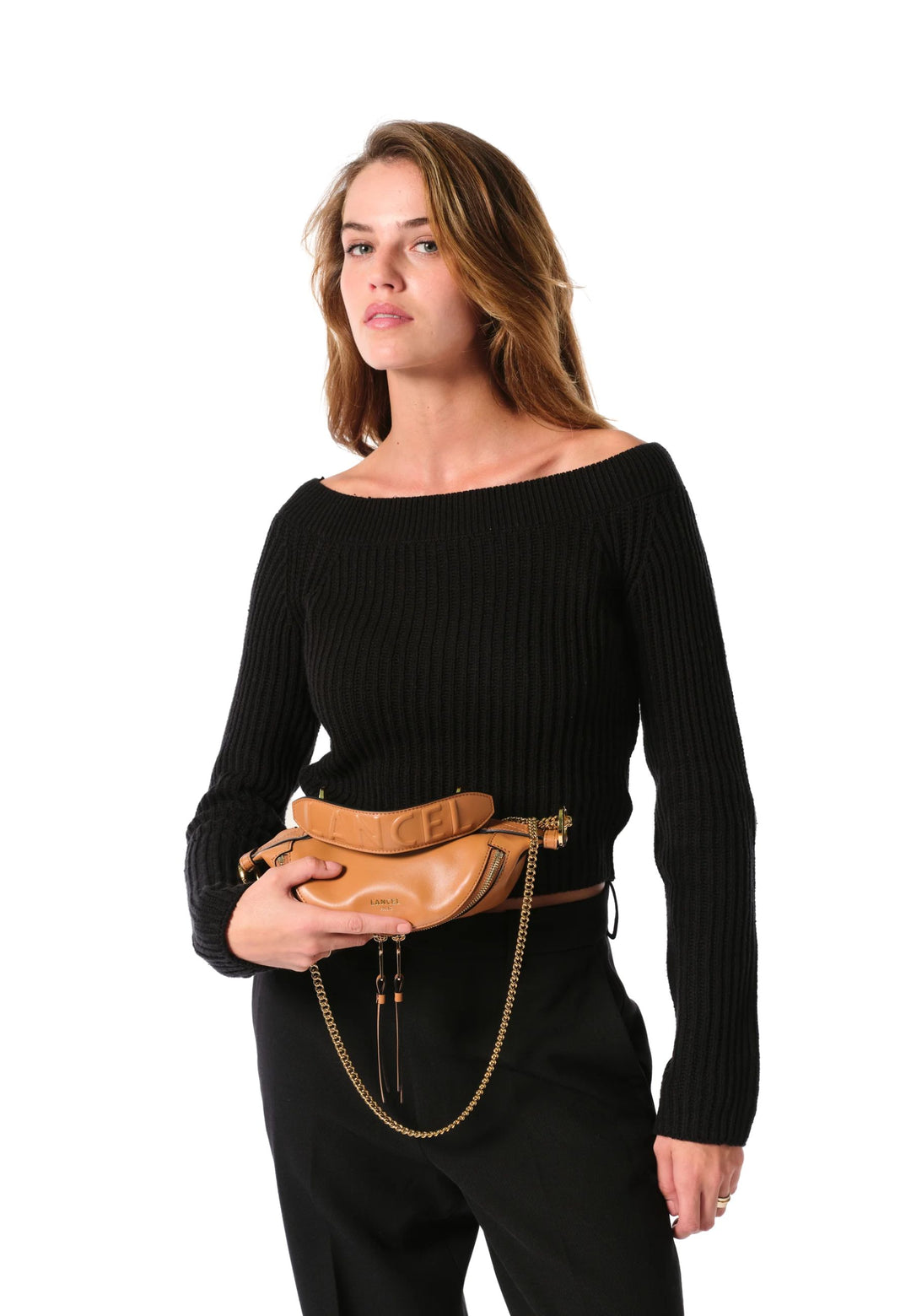 Lancel Pequeños Artículos de Cuero S Origami Camel Mujer A1252620TU