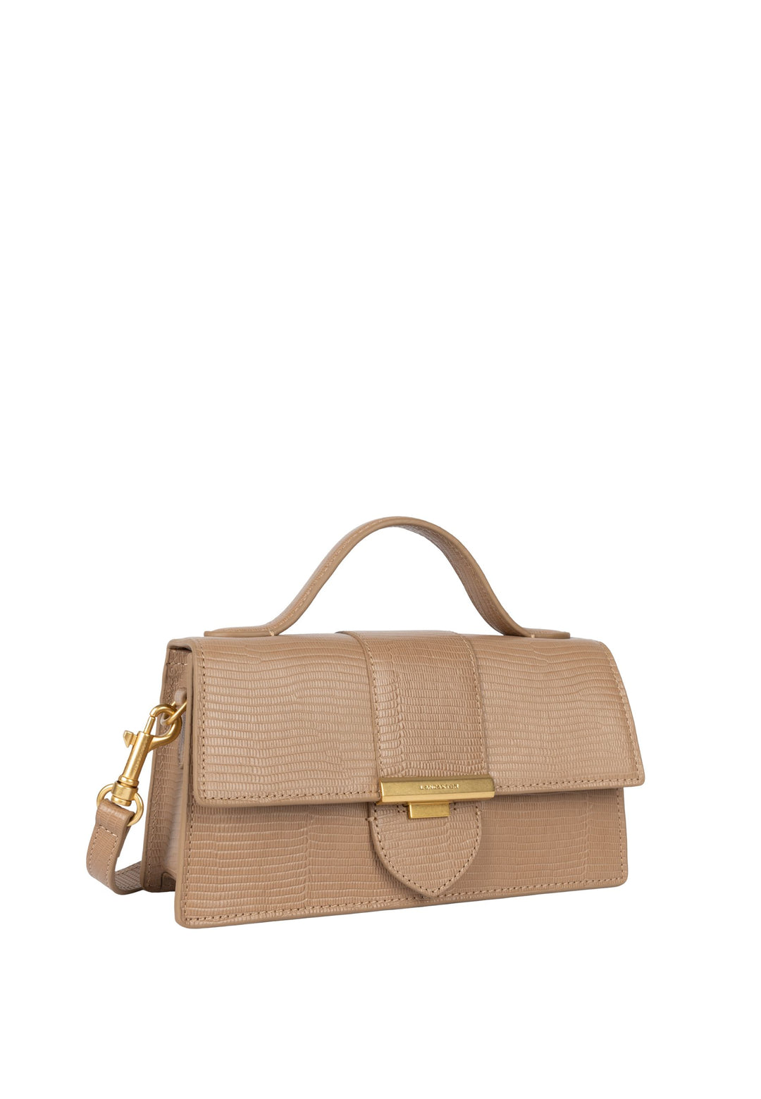 Lancaster Torba na ramię A z klamrą M Exo Ily 531-013 Piasek - Jaszczurka