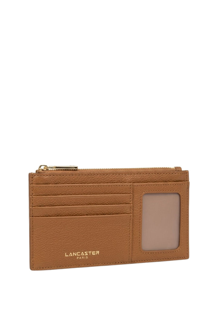 Lancaster Portacarte con cerniera Dune 129-32 cammello