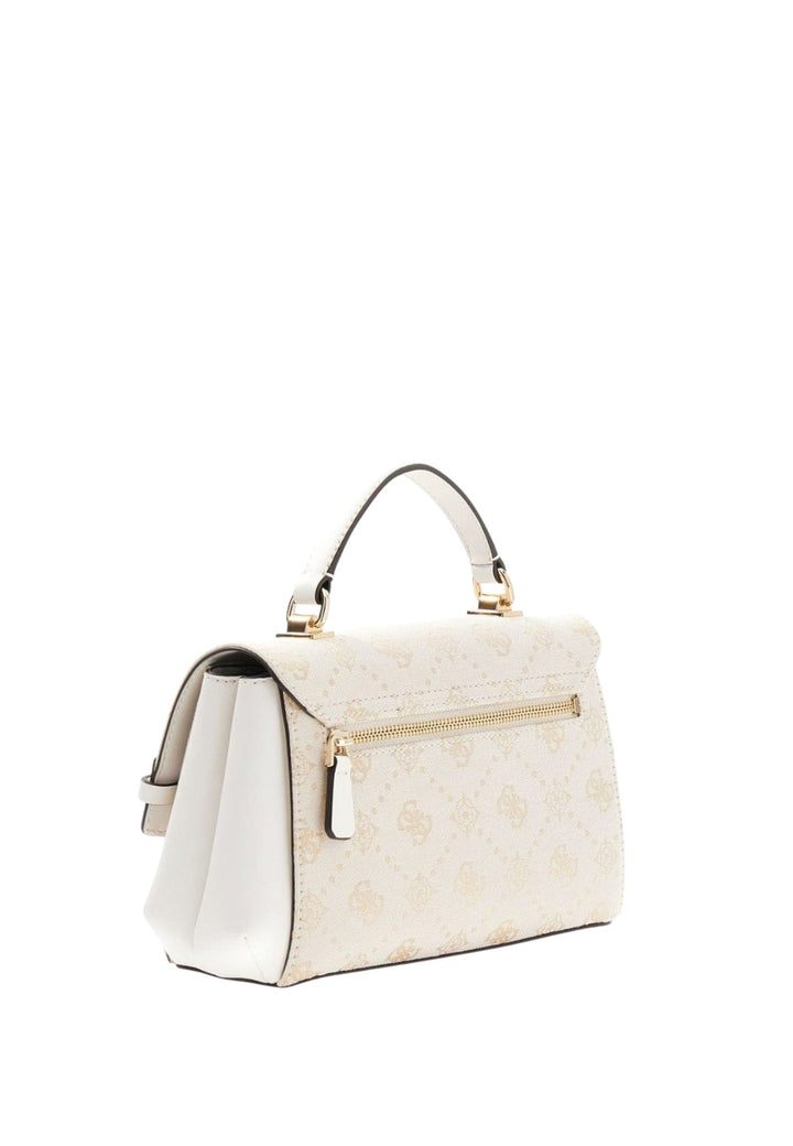 Guess Sac Bandoulière Melinda Logo Tri Com Off White Logo JP990220