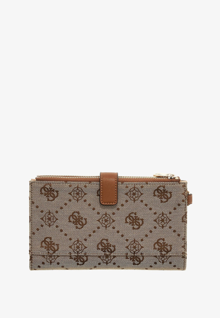 Guess Compagnon / Carteira Melinda Logo Slg Dbl Latte Logo JP9902157