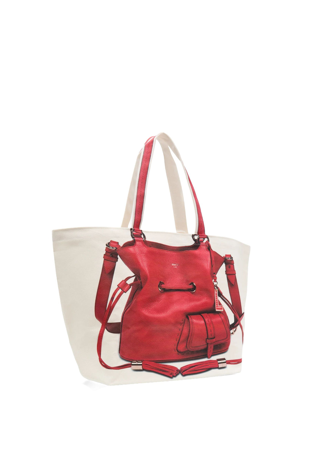 Lancel Capsule Grand Cabas Toile Naturel Beige