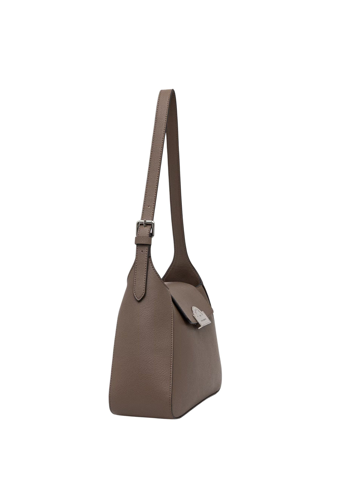 Karl Lagerfeld Sac Bandoulière Métal Zippé Taupe