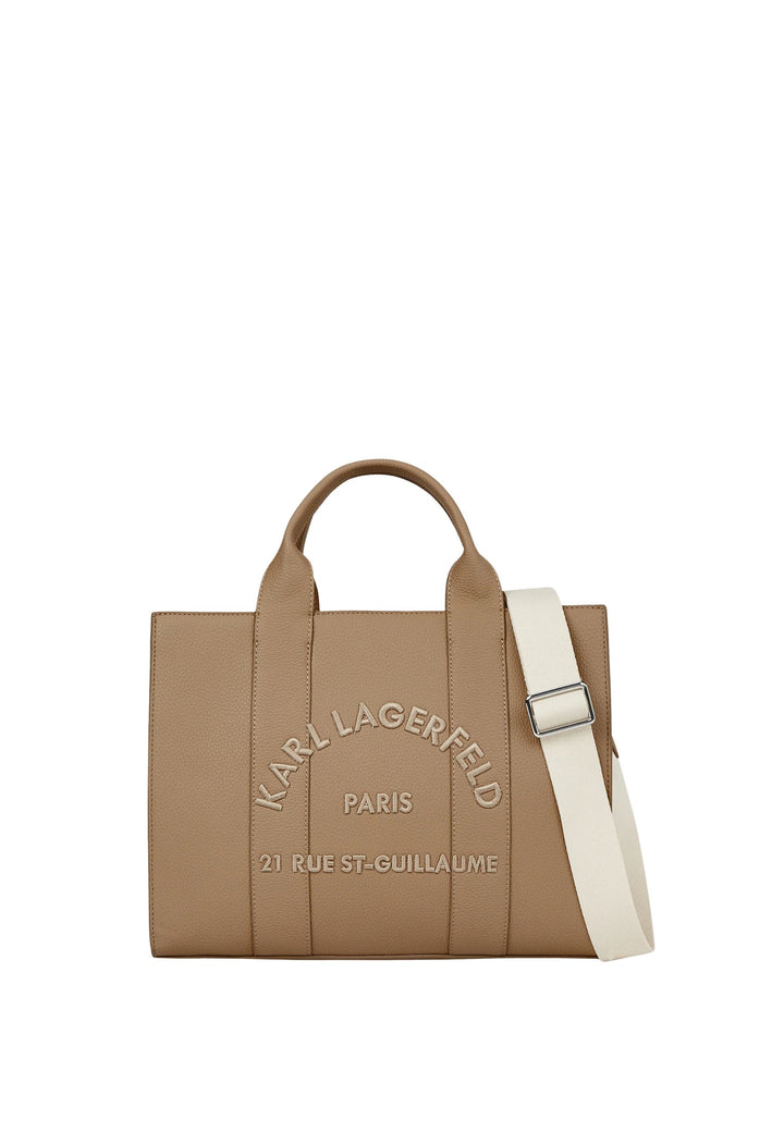 Tote bag M Rue St-Guillaume B1W30041 Karl Lagerfeld Nougat
